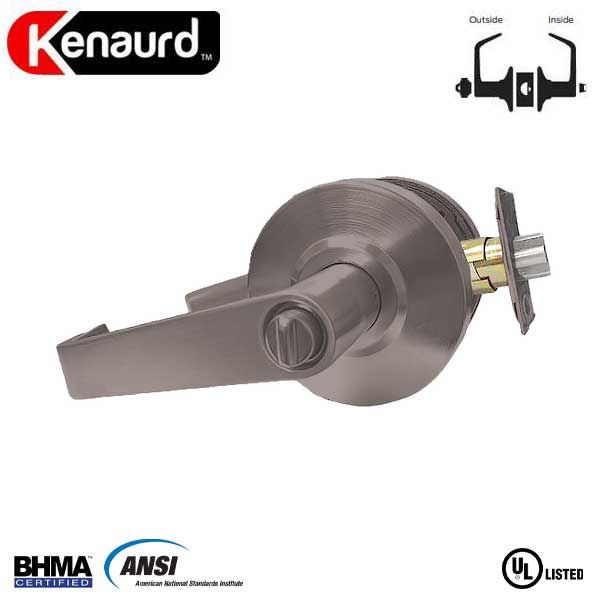 Commercial Lever Handle - 2-3/4” Standard Backset - Antique Brass - Entrance - Grade 2 - UHS Hardware