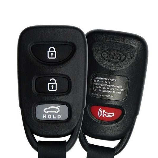 2010-2013 Kia Optima / 4-Button Keyless Entry Remote / PN: 95430-2T000 / NYOSEKS-TF10ATX (OEM) - UHS Hardware