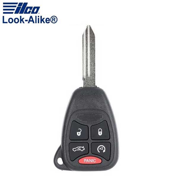 2008-2012 Jeep Liberty / 5-Button Remote Head Key / PN: 68029834 / OHT692713AA (AFTERMARKET) - UHS Hardware