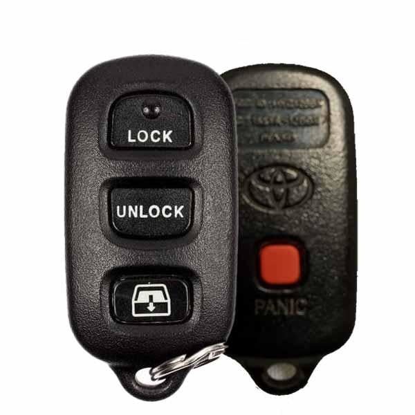 1999-2009 Toyota Sequoia / 4-Button Keyless Entry Remote / PN: 89742-0C030 / HYQ12BBX (OEM) - UHS Hardware