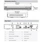 Dahua / 4-Channel / 8MP / PoE  NVR / 2 SATA /  2 TB HDD / DH-N42B1P2 - UHS Hardware