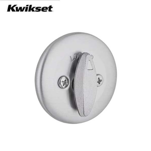 Kwikset - 660 - Residential Deadbolt - Single Cylinder  - Satin Chrome - Grade 3 - UHS Hardware