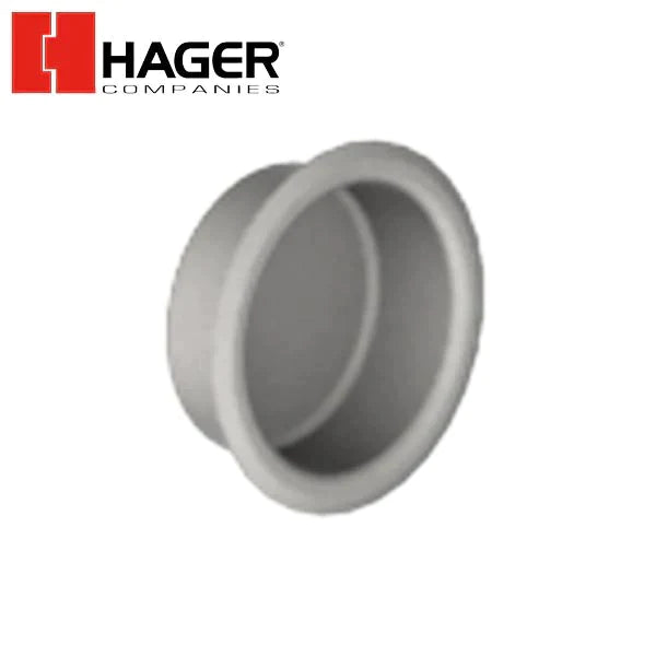 Hager - 2610 - Flush Cup Finger Pull - 3/4" - Optional Finish