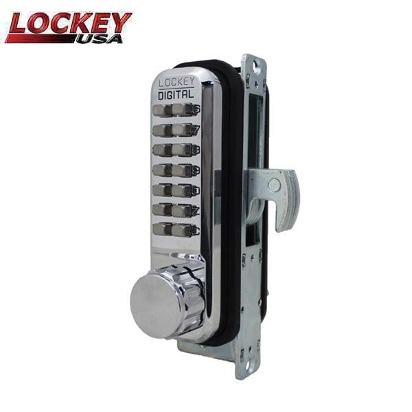Lockey - 2950-DC - Narrow Stile - Mechanical Keypad - Keyless Hook Bolt Lock - Double Combination - UHS Hardware