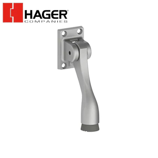 Hager - 270C - Kick Down Door Holder - S1 - Sprayed Aluminum