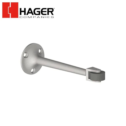 Hager - 272W - Roller Bumper - Satin Chrome