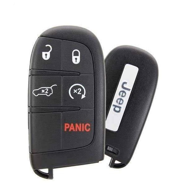 2014-2021 Jeep Grand Cherokee / 5-Button Smart Key / PN: 68143505AC / M3N40821302 (OEM Refurb) - UHS Hardware