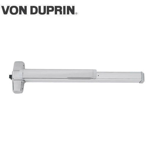 Von Duprin - 98EO - Rim Exit Device - Exit Only - No Trim - Satin Chrome Finish - 3 Foot - UHS Hardware