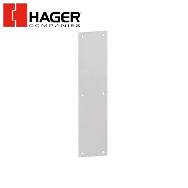 Hager - 30S - Push Plates - Optional Size - Optional Finish