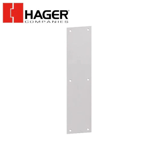 Hager - 30S - Push Plates - Optional Size - Optional Finish