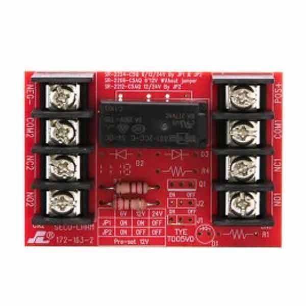 Seco-Larm - Relay Modules - 12/24VDC Trigger Voltage - One 5A Form C DPDT Relay - UHS Hardware