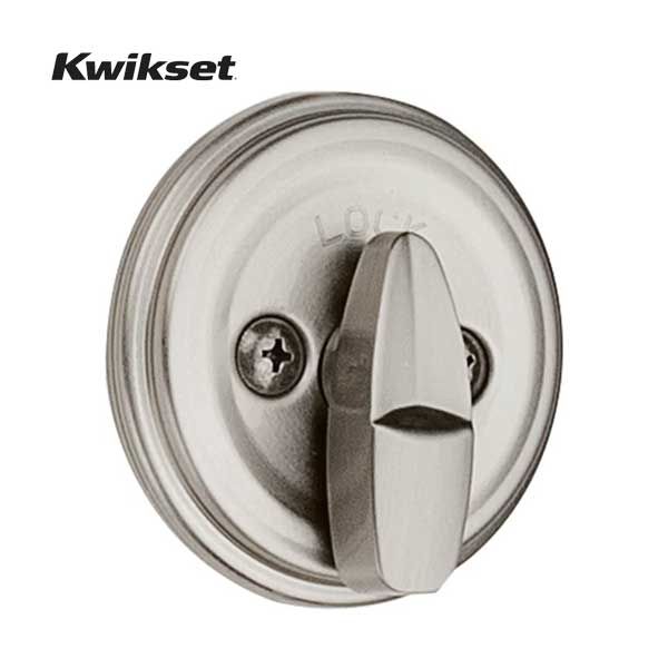 Kwikset - 980 - Single Cylinder Deadbolt - 15 - Satin Nickel - SmartKey Technology - Grade A - UHS Hardware