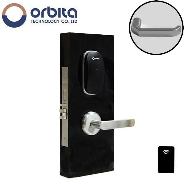 Orbita - S3078 - Mortise Hotel Lock - SPLIT Design - RFID - Optional Lever Style - 6 VDC - Optional Finish - Grade 2 - UHS Hardware