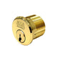 ASSA - MAX+ / Maximum + Security Mortise Cylinder - Adams Rite Cam - 1-1/2" - 605 - Bright Brass - UHS Hardware