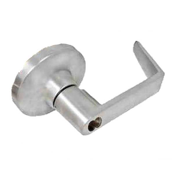 TownSteel - ED8900LS - Sectional Lever Trim - Entrance - LS Regal Lever - Non-Handed - Schlage SFIC Prepped - Compatible with Concealed V/R Exit Device - Satin Chrome - Grade 1 - UHS Hardware