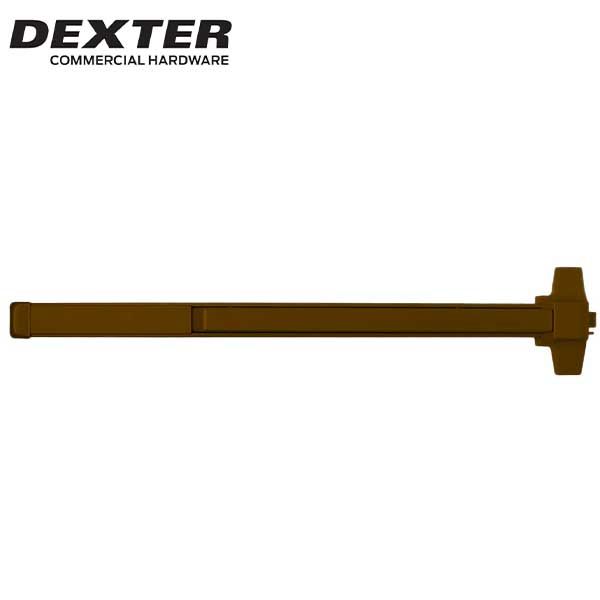 Dexter - ED2000 - Rim Panic Exit Device - Exit Only - 36" - Fire Rated - SP13 Dark Bronze - Reversible - Grade 2 - UHS Hardware