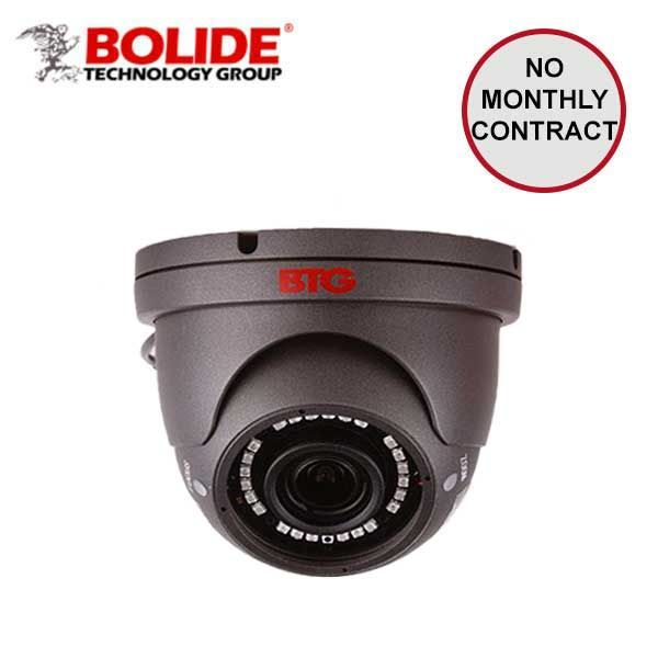 Bolide - BTG1209 - HDCVI / 2MP / Eyeball Camera / Vari-Focal / 2.8-12mm Lens / IP66 / 40m IR / DC12V / Charcoal Gray - UHS Hardware