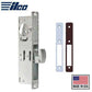 ILCO - Deadbolt Mortise Lock - Hookbolt - 1-1/8" Backset - 628/313 - Clear/Dark Bronze Faceplates - Grade 1 - UHS Hardware