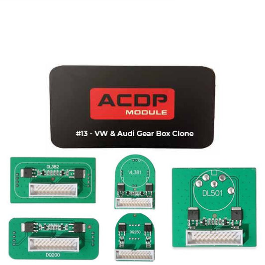 Yanhua - ACDP - VW AUDI - Gearbox Clone Module #13 - Audi DQ200, DQ250, DL382, DL501 & VL381 - UHS Hardware