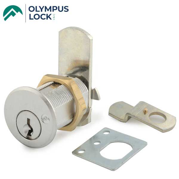 Olympus - DCN - Cam Lock - 1-3/4"- N Series National - 26D - Satin Chrome - KA 101 - Grade 1 - UHS Hardware