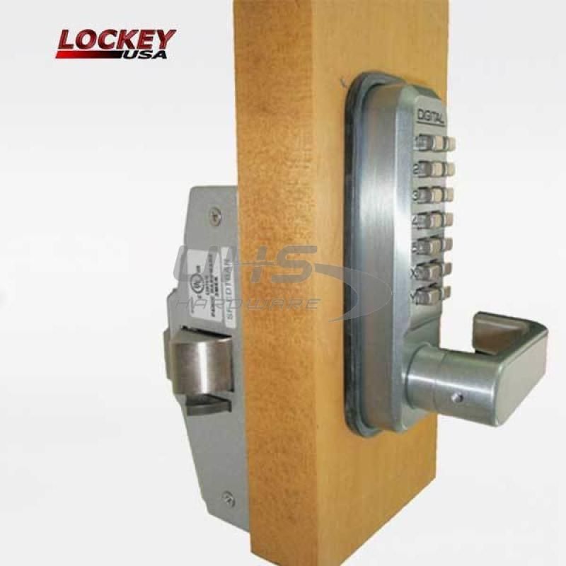 Lockey - 285-P Keyless Panic Trim - Medium Duty Lever with Passage - UHS Hardware