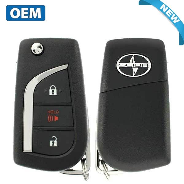 2013-2015 Scion XB / 3-Button Flip Key / PN: 89070-12A60 / HYQ12BEA (OEM) - UHS Hardware