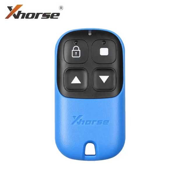 Xhorse - 4-Button Garage Door Remote Blank - Blue Finish ( XKXH01EN ) - UHS Hardware