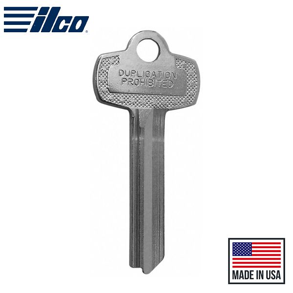 1A1C1 - BEST C Key Blank - 6 or 7 Pin - ILCO - UHS Hardware