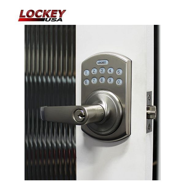 Lockey - E995 - Electronic Keypad Lever Lock w/ Remote Control - UHS Hardware