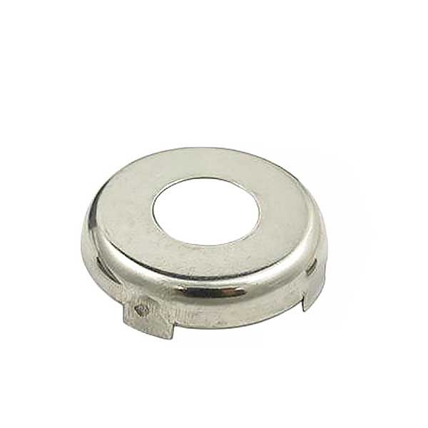 1988-2008 Toyota GM Mitsubishi / Face Cap for Door / Trunk / Gas Lock / Chrome / P-41-201 (ASP) (10-Pack) - UHS Hardware