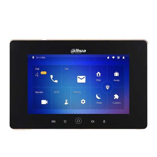 Dahua / WiFi / Color Indoor Monitor / 7-inch Touchscreen / Black / 5 Year Warranty / DHI-VTH5221D-S - UHS Hardware