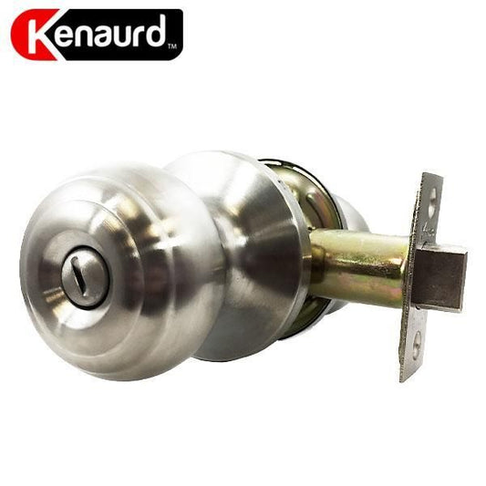 Premium Knobset Entry Lock - Privacy - SS - Satin Silver - UHS Hardware