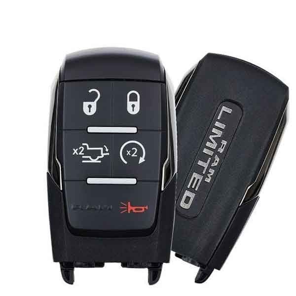 2019-2020 Dodge Ram Limited 2500 / 5-Button Smart Key Pn: 68375457Ab Gq4-76T (Oem)