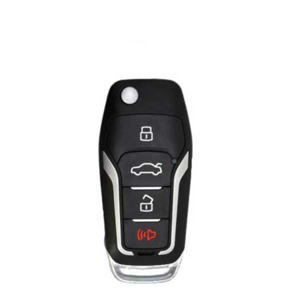 Ford Style / 4-Button Universal Remote Key for VVDI Key Tool (Wired) - UHS Hardware