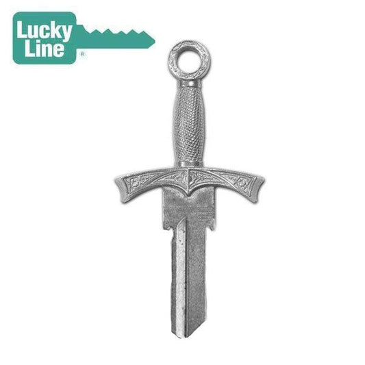 LuckyLine - B301S - Key Shapes - Forged Sword - Schlage - SC1 - 5 Pack - UHS Hardware