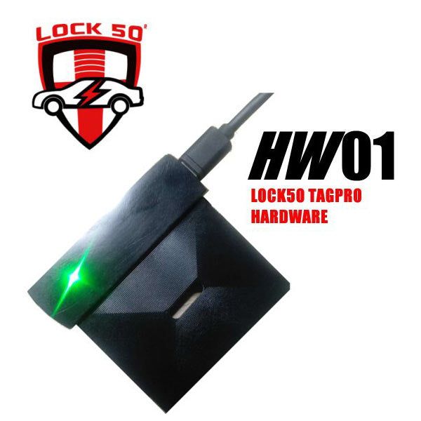 JLR Lock50 TagPro KVM Dump Tool - Key Programmer for Jaguar / Land Rover KVM Keys - UHS Hardware