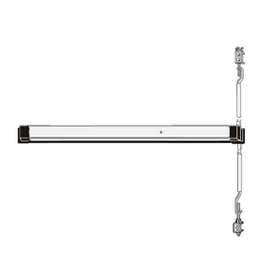 Adams Rite - 8611 - Narrow Stile  - Concealed Vertical Rod Exit Device - 36" - Anodized Aluminum - UHS Hardware