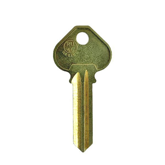 RU45 / A1011D1 6-Pin Corbin Russwin Key - Brass (JMA-RUS-5E) - UHS Hardware