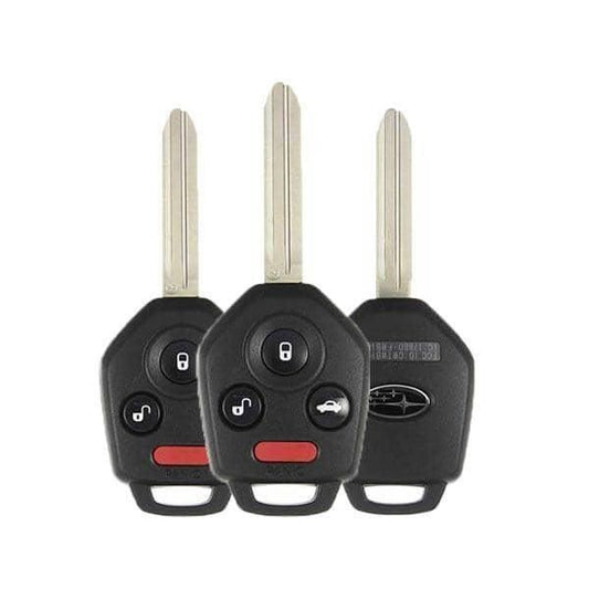 3 X 2012-2019 Subaru / 4-Button Remote Head Key Pn: 57497 Fj230 Cwtwb1U811 G Chip 80 Bit (Bundle Of