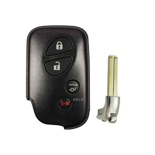 2006-2012 Lexus / 4-Button Remote Smart Key SHELL / HYQ14AAB HYQ14ACX HYQ14AAF (SKS-LEX-007) - UHS Hardware