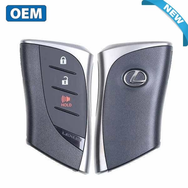 2019-2020 Lexus Ux200 Ux250H / 3-Button Smart Key Pn: 8990H-76010 Hyq14Fbf (Black Logo) (Oem)