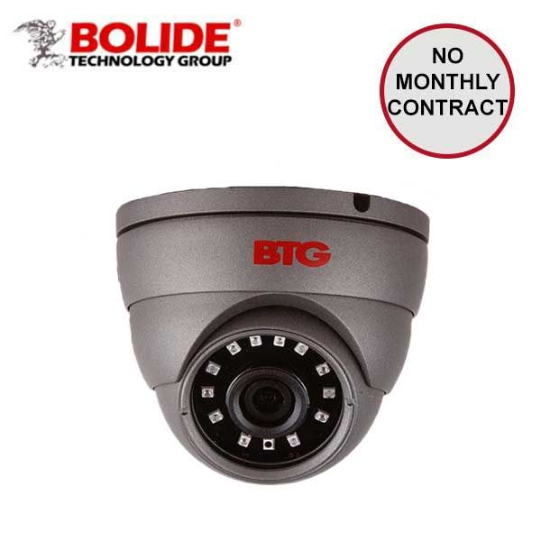 Bolide - BTG1209 - HDCVI / 2MP / Eyeball Camera / Fixed / 3.6mm Lens / IP66 / 20m IR / DC12V / Charcoal Gray - UHS Hardware
