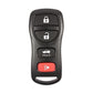 2002-2012 Nissan Infiniti / 4-Button Keyless Entry Remote / PN:28268-C991C / PQTDORM14 / KBRASTU15 (OEM) - UHS Hardware