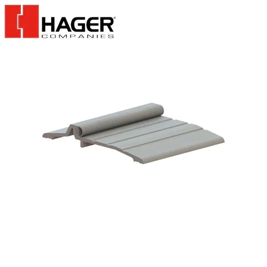 Hager - 552S - 5" Panic Threshold - 36" - Aluminum - Vinyl Insert