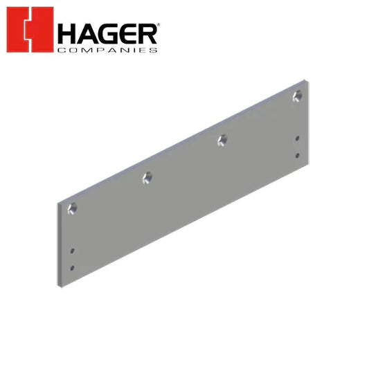 Hager - 5922 - Drop Plate - Top Jamb Parallel Arm with Mounting Fasteners - Aluminum