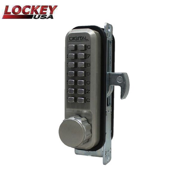 Lockey - 2950-DC - Narrow Stile - Mechanical Keypad - Keyless Hook Bolt Lock - Double Combination - UHS Hardware