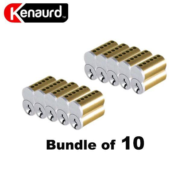 10 x Small Format IC Core Cylinder SFIC - 6 Pins (Bundle of 10) - UHS Hardware