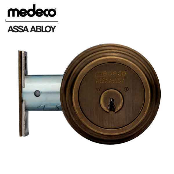 Medeco Residential BiLevel - Single Deadbolt - 13 - Oil Rubbed Bronze - UHS Hardware