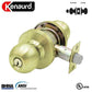 Commercial Door Knob Set - 2-3/4” Standard Backset - Polished Brass - Classroom - Grade 2 - UHS Hardware