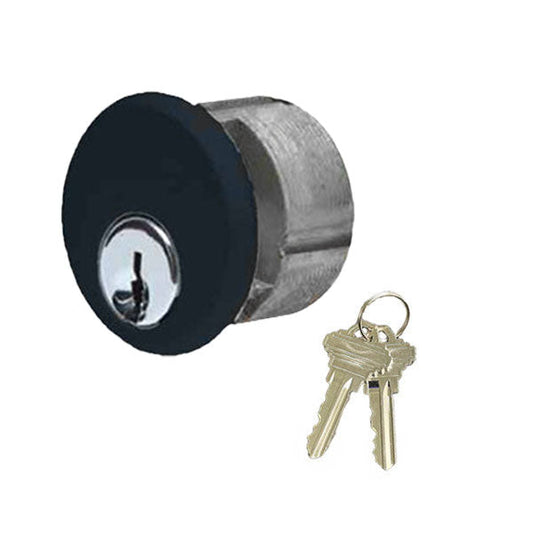 ILCO - Keyed Mortise - Schlage C Keyway - AR Cam - Zinc - KA50 - BLK - Black - UHS Hardware